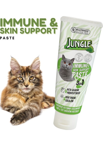 Bağışıklıkk ve Deri Tüy Sağlığını Destekleyici Kedi Vitamin Macunu 75ML fiyatları