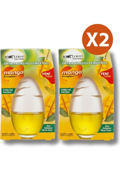 2 Adet Mango Ortam Kokusu 100ML