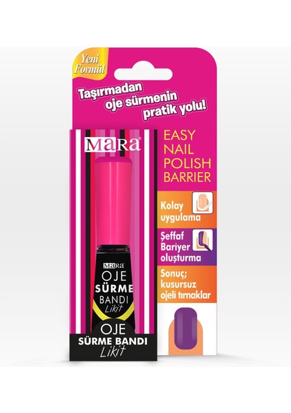 Pratik ve Temiz Oje Uygulama Bandı, Kolay Kullanım ve Güzel Sonuçlar