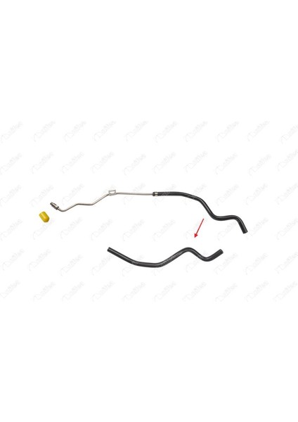 Basınç Kaptörü Hortumu Metal Boru Hariç Hortum Dacıa Duster 1.5 Dci 4x4 10-18