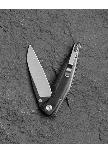 Bestech Snakebırd BG58B Siyah Mikarta Sap 14C28N Çelik Çakı indirimleri