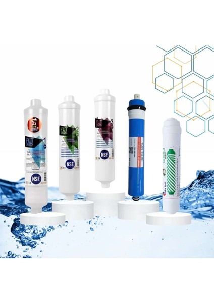 Nsf 5 Li Filtreseti bağlantıları Ile Birlikte