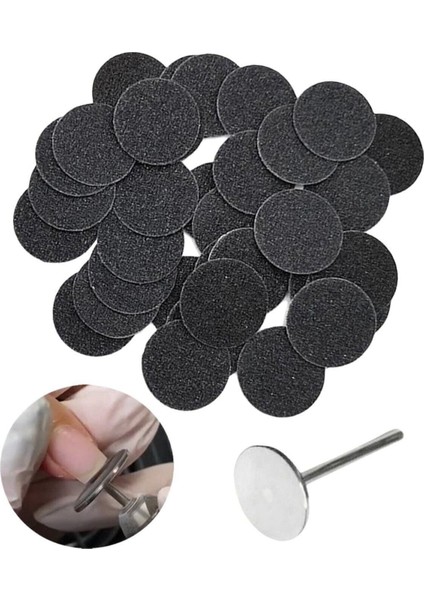 Pedikür Disk Pododisk Pro S 25 Mm, Ponza Disk ve Zımpara, 18 Adet Paket
