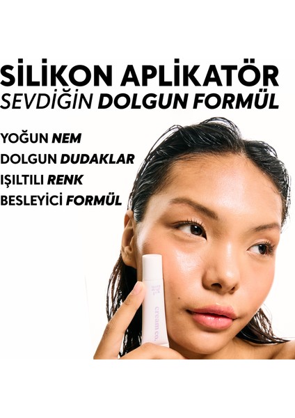 3in1 Lip Balm Ayna Seti | Dudak Nemlendirici Parlatıcı & Cep Aynası | Original Şeffaf modelleri