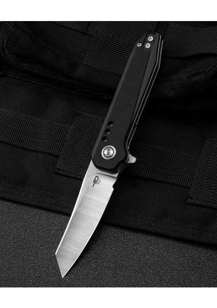 Bestech Syntax BG40A Siyah G10 Sap 14C28N Çelik Çakı