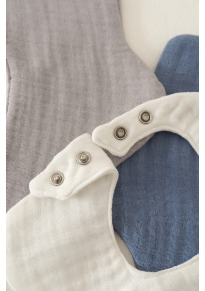 3'lü Müslin Bebek Önlük modelleri