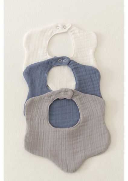 3'lü Müslin Bebek Önlük fırsatları