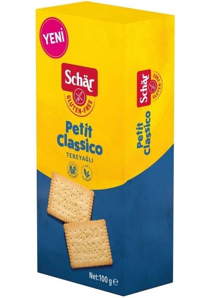 Glutensiz Tereyağlı Bisküvi Petit Classico 100 Gr(3 Adet) modelleri