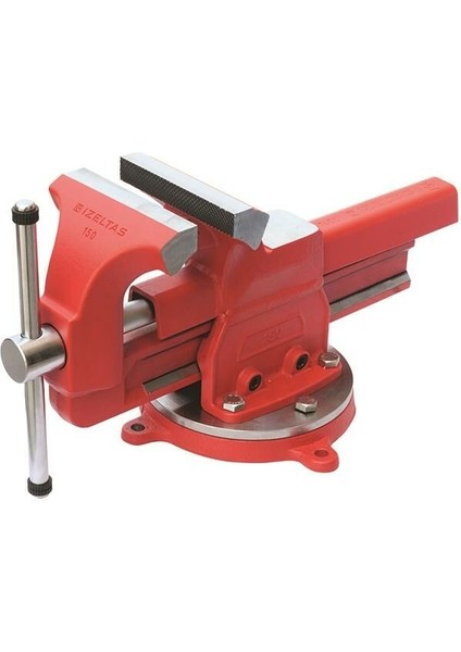 Izeltaş 7400 00 0150 150MM Dövme Çelik Mengene (Döner Tabla Dahil)