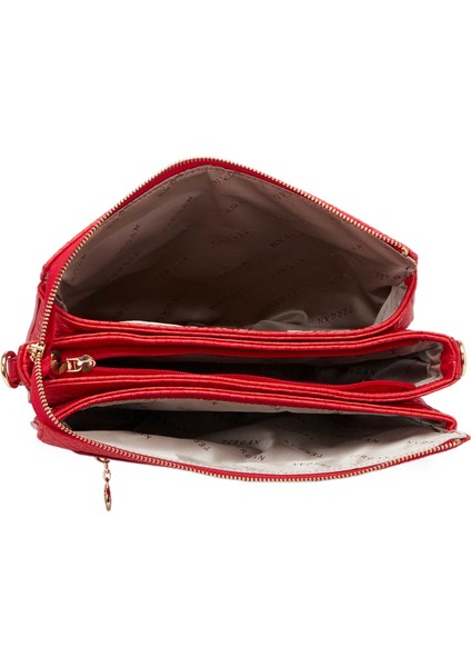 Kırmızı Print Kadın Çapraz Askılı Çanta - S25K1PR09090-S4R fırsatları