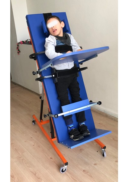 Açılı Yatar Yataklı Ayakta Durma Masası Tilt Table