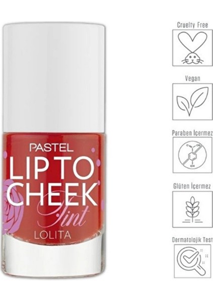 Lip To Cheek Tint Lolita – Dudak ve Yanaklar Için Doğal Renk Veren Likit Allık & Ruj modelleri