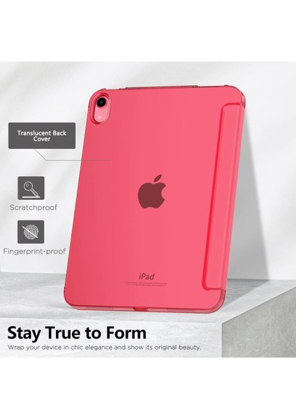 Apple iPad 11. Nesil (A16) 11 Inc 2025 Yatay Standlı Uyku Modlu Basic Arkası Sert Smart Kılıf A3354 A3355 indirimleri