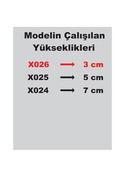 Stencil Harf Boyama Şablonu X026 modelleri