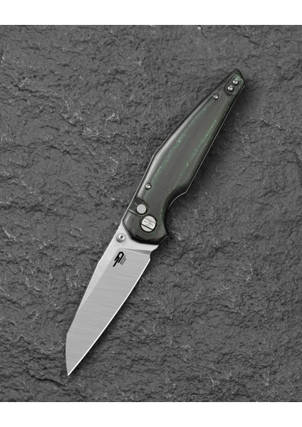 Bestech Snakebırd BG58A Yeşil Mikarta Sap 14C28N Çelik Çakı