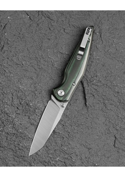 Bestech Snakebırd BG58A Yeşil Mikarta Sap 14C28N Çelik Çakı fiyatları