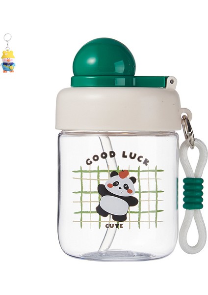 Karikatür Su Bardağı, Çocuklar Için Düşmeye Dayanıklı Taşınabilir Bardak, Erkekler ve Kadınlar Için Kullanışlı Bardak, Öğrenciler Için Kollu Sevimli Plastik (Yurt Dışından)