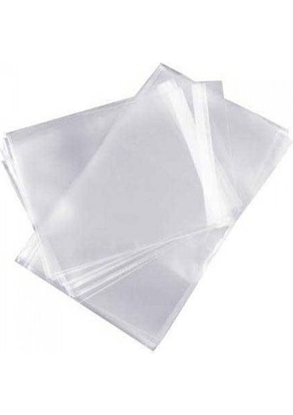 Asya 34 Ambalaj Bakkaliye Torbası Beşlik Şeffaf Torba Orjinal Plastik 1kg 30X52CM