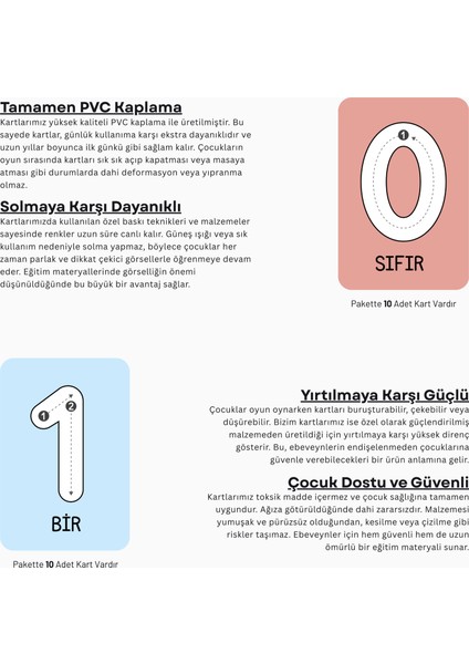 Çocuklar Için Sayı Tanıma Kartları indirimleri