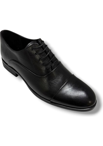 450-26 Hakiki Deri Anatomik Kauçuk Taban Bağcıklı Erkek Ayakkabı