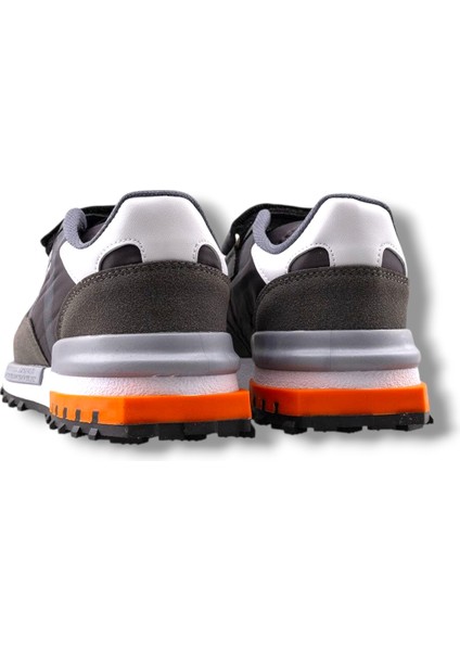 807-26 Anatomik Paraşüt Kumaş Çocuk Sneaker Füme Beyaz Oranj 31-35 modelleri