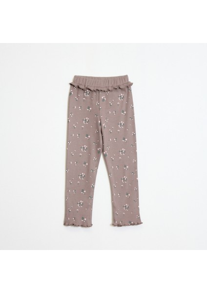 Kız Çocuk Çiçek Desenli Taytlı Takım fiyatları