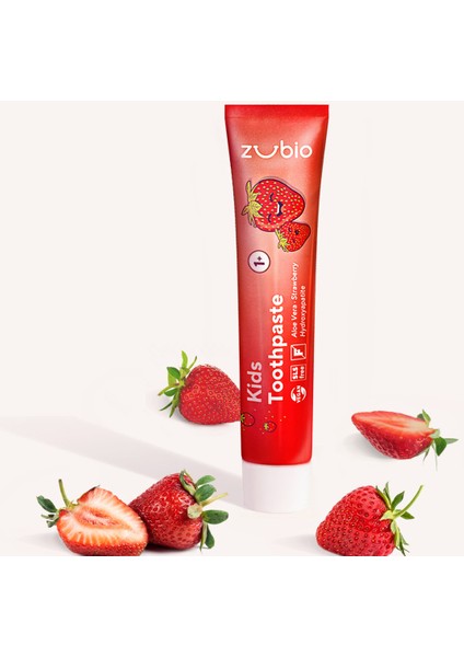 Florürsüz Çocuk Diş Macunu Çilek, 50 Gr fırsatları