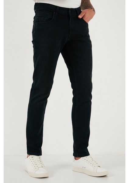 Pamuklu Normal Bel Regular Fit Boru Paça Jeans Erkek Kot Pantolon 2211C05PARMA fırsatları