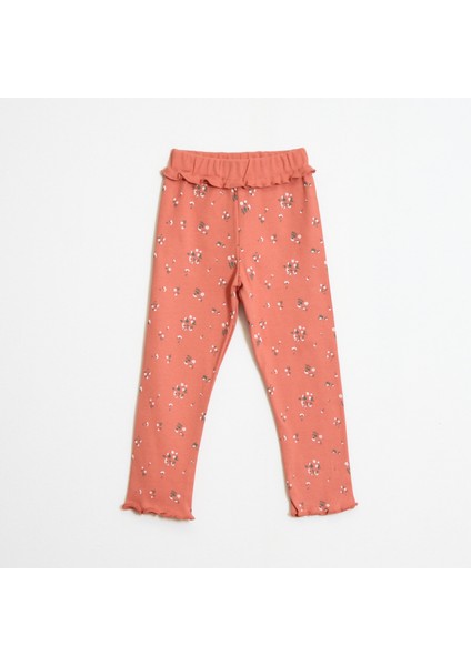 Kız Çocuk Çiçek Desenli Taytlı Takım fiyatları