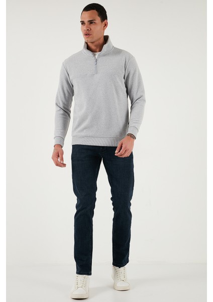 Pamuklu Regular Fit Normal Bel Boru Paça Jeans Erkek Kot Pantolon 2211C27PARMA