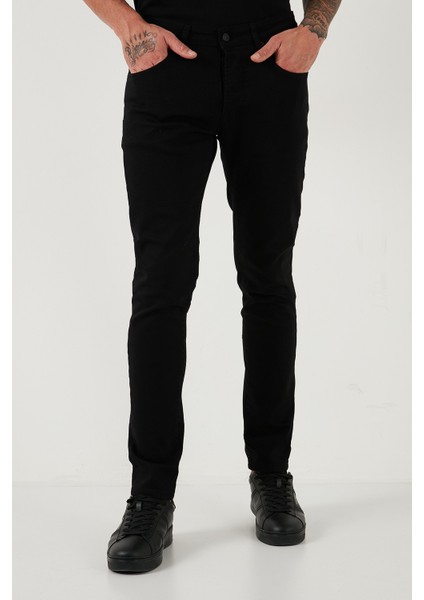 Streç Pamuklu Slim Fit Normal Bel Dar Paça Jeans Erkek Kot Pantolon 1115C01NAPOLI fiyatları