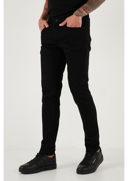 Streç Pamuklu Slim Fit Normal Bel Dar Paça Jeans Erkek Kot Pantolon 1115C01NAPOLI modelleri