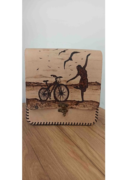 Gerçek Deri El Yapımı Çanta