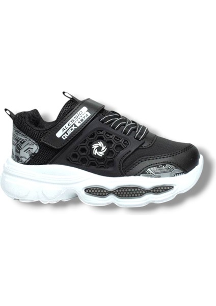 019-26 Cilt Anatomik Filet Çocuk Sneaker Siyah Beyaz 31-35 fiyatları