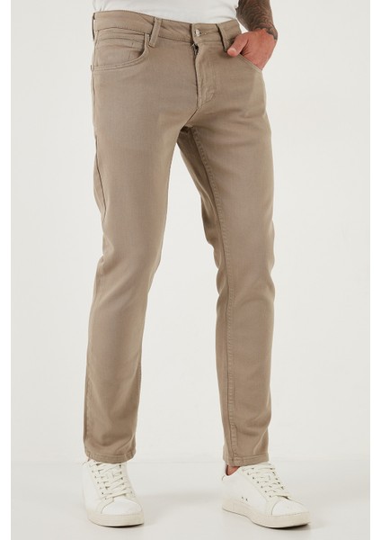 Pamuklu Regular Fit Normal Bel Boru Paça Jeans Erkek Kot Pantolon 2211C40PARMA indirimleri