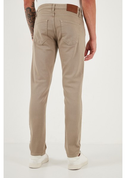 Pamuklu Regular Fit Normal Bel Boru Paça Jeans Erkek Kot Pantolon 2211C40PARMA
