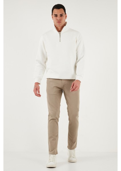 Pamuklu Regular Fit Normal Bel Boru Paça Jeans Erkek Kot Pantolon 2211C40PARMA