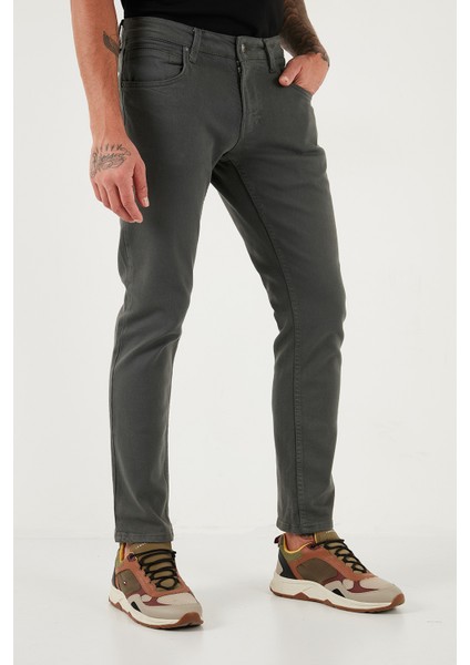 Pamuklu Regular Fit Normal Bel Boru Paça Jeans Erkek Kot Pantolon 2211C40PARMA indirimleri