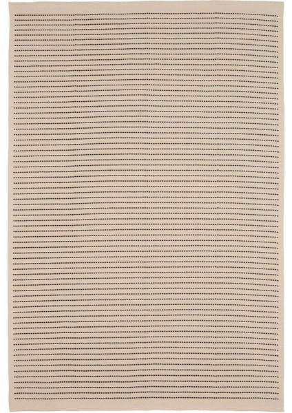 Starreklınte Büyük Halı Natürel Siyah 155 x 220 Cm Dikdörtgen Düz Dokuma