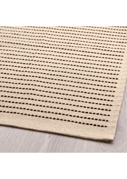 Starreklınte Büyük Halı Natürel Siyah 155 x 220 Cm Dikdörtgen Düz Dokuma fiyatları