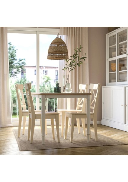 Starreklınte Büyük Halı Natürel Siyah 155 x 220 Cm Dikdörtgen Düz Dokuma fırsatları