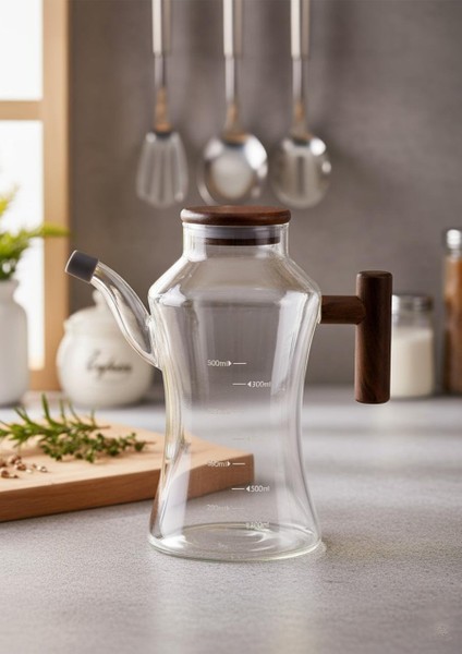 Cam Yağlık - Akasya Kulplu 1 Litre - Köşeli fiyatları