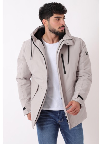 Sporlikra Kumaş Tasarım Cep Kışlık Mont Pldp 3013_50458