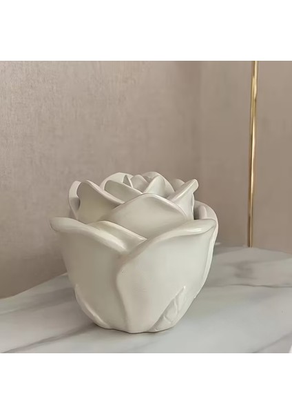 Gül Şeklinde Dekoratif Mum indirimleri