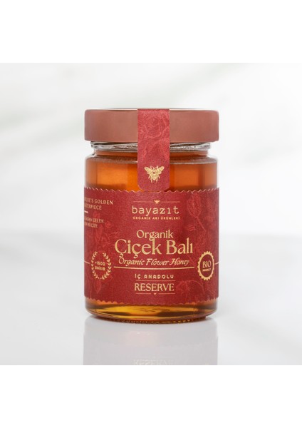 Bayazıt Organik Iç Anadolu(Kayseri) Çiçek Balı 450 gr