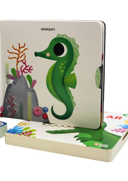 Oynat Keşfet: Denizler (Hareketli Kitap)