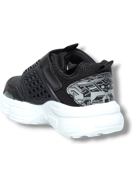 019-26 Cilt Anatomik Filet Çocuk Sneaker Siyah Beyaz 31-35 modelleri