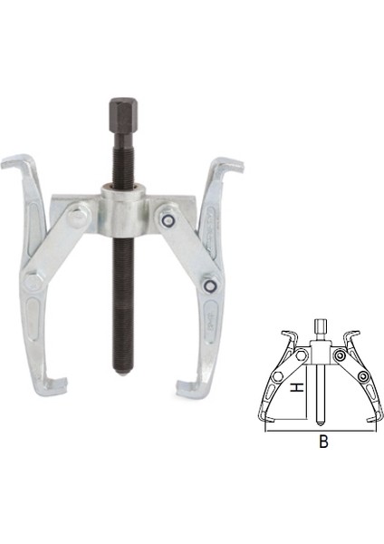 Izeltaş 7070 29 2013 20X13 S Tipi Çektirme (Iki Kollu)