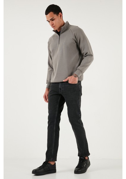 Pamuklu Regular Fit Normal Bel Boru Paça Jeans Erkek Kot Pantolon 2211C30PARMA