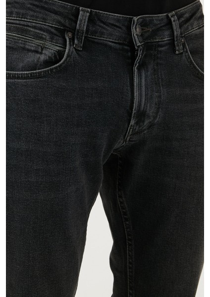 Pamuklu Regular Fit Normal Bel Boru Paça Jeans Erkek Kot Pantolon 2211C30PARMA indirimleri